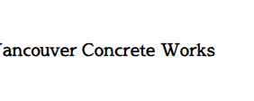 Vancouver Concrete W...