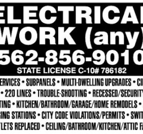 Electrical Work Any ...