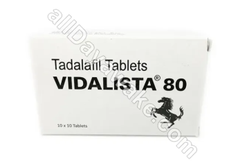Vidalista 80 for Erectile Dysfunction