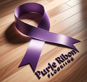 Purple Ribbon Flooring