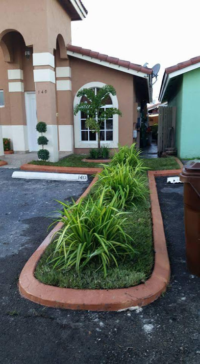 K-Diaz Landscaping Inc – Professional Residential Front Backyard Landscaping Mulching Hialeah FL