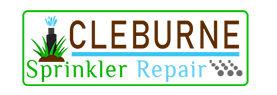 Cleburne sprinkler repair logo