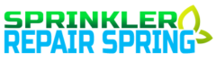 sprinkler repair spring logo